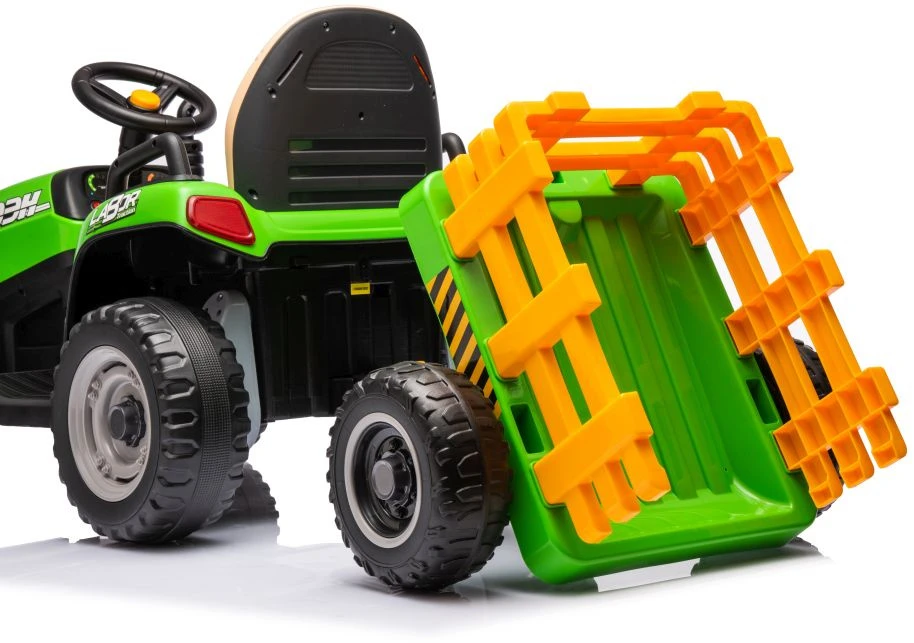 Lean Cars Akumuliatorinis traktorius BBH-030, žalias