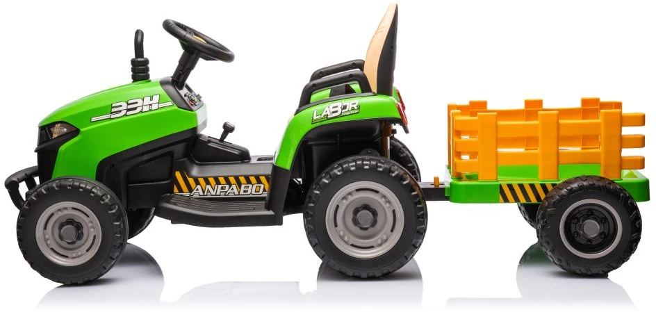 Lean Cars Akumuliatorinis traktorius BBH-030, žalias