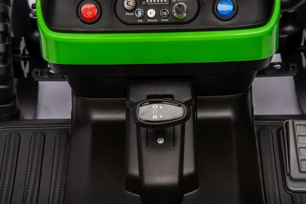 Lean Cars Akumuliatorinis traktorius BBH-030, žalias