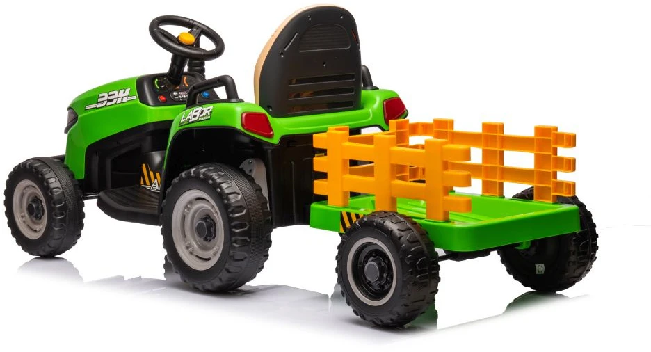 Lean Cars Akumuliatorinis traktorius BBH-030, žalias