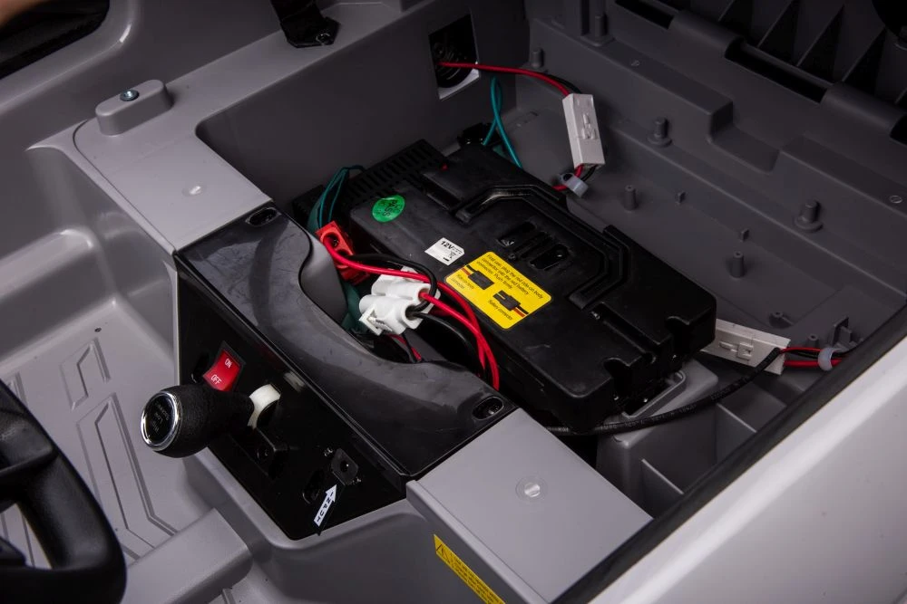 Vaikiškas elektrinis visureigis LEAN CARS JS3168, pilkas