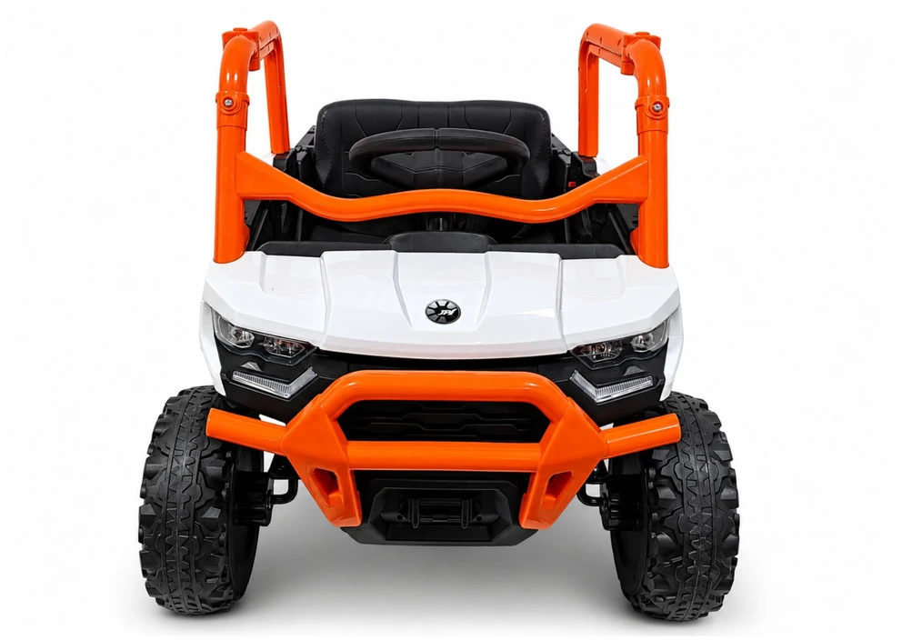 Lean Cars Akumuliatorinis 4x4 visureigis 24 V oranžinis