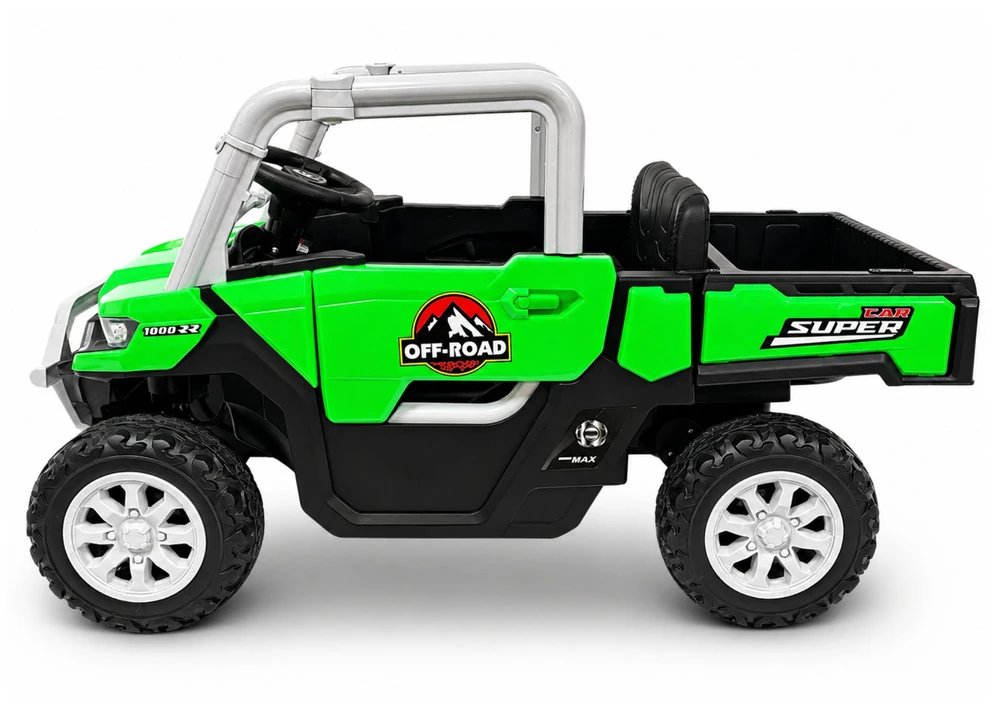 Lean Cars Visureigis 4x4 24 V žalias
