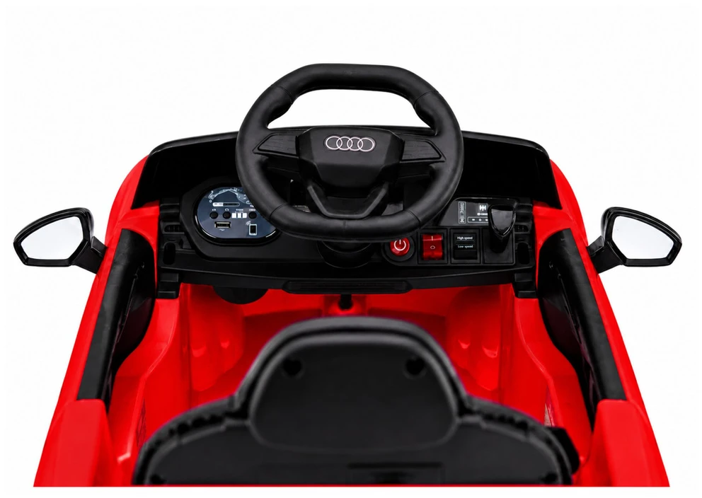Lean Cars Vaikiškas elektrinis automobilis Raudonas