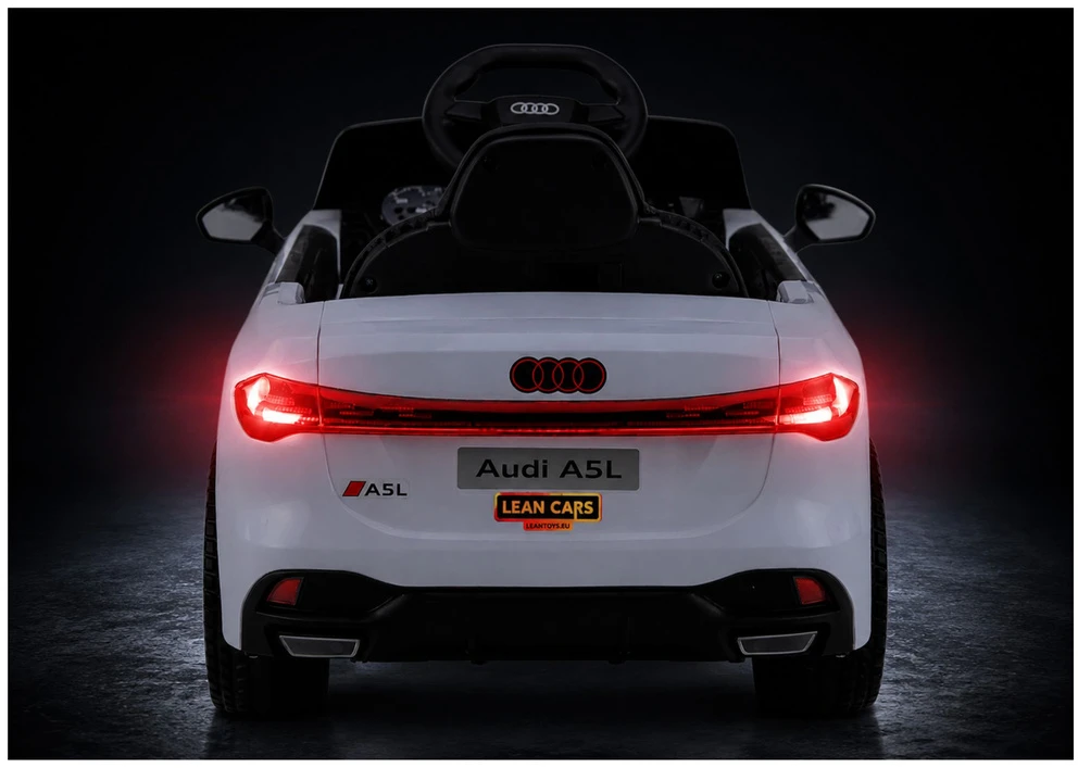 Lean Cars Audi A5L HL788 elektromobilis baltas