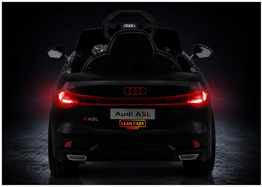 Lean Cars Elektromobilis Audi A5L HL788 juodas