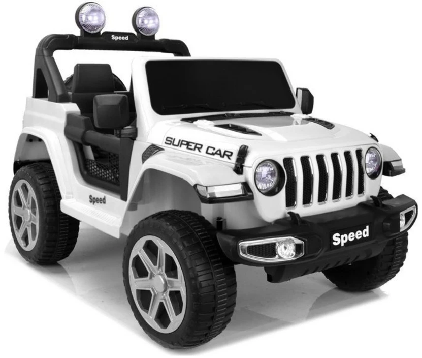 Lean Cars Vienvietis vaikiškas elektromobilis 4x4 LeanToys FT-938, baltas