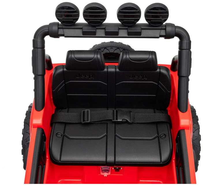 Lean Cars Važiuojamasis automobilis 24 V raudonas