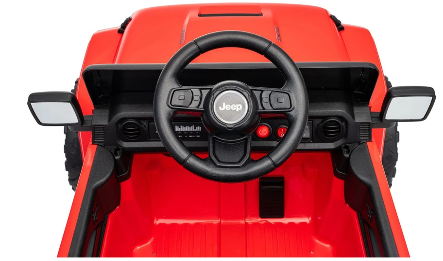 Lean Cars Važiuojamasis automobilis 24 V raudonas