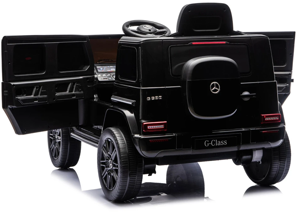 Lean Cars Akumuliatorinis automobilis Mercedes G 4x4 24V 2580 juodas