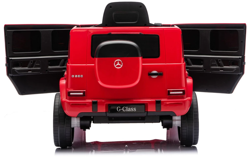 Lean Cars Elektromobilis Mercedes G 4x4 24 V raudonas