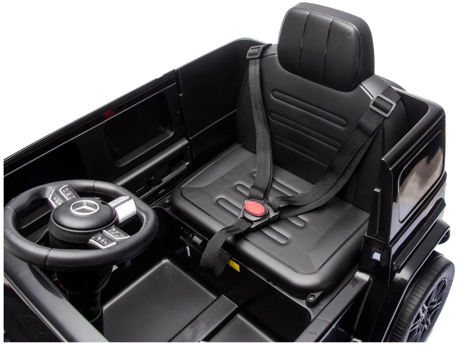 Lean Cars Akumuliatorinis automobilis Mercedes G 4x4 24V 2580 juodas