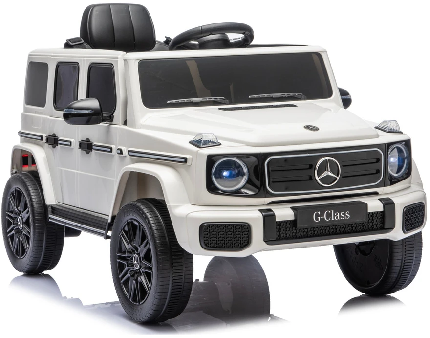 Lean Cars Važiuojamas automobilis 24 V baltas