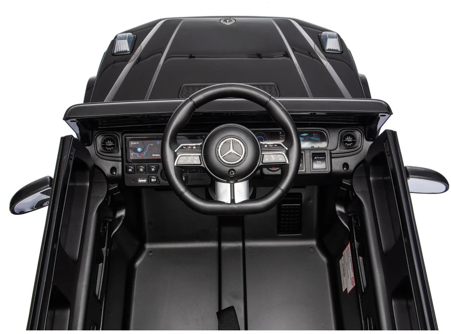 Lean Cars Akumuliatorinis automobilis Mercedes G 4x4 24V 2580 juodas