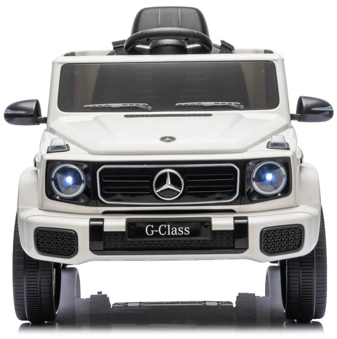 Lean Cars Važiuojamas automobilis 24 V baltas
