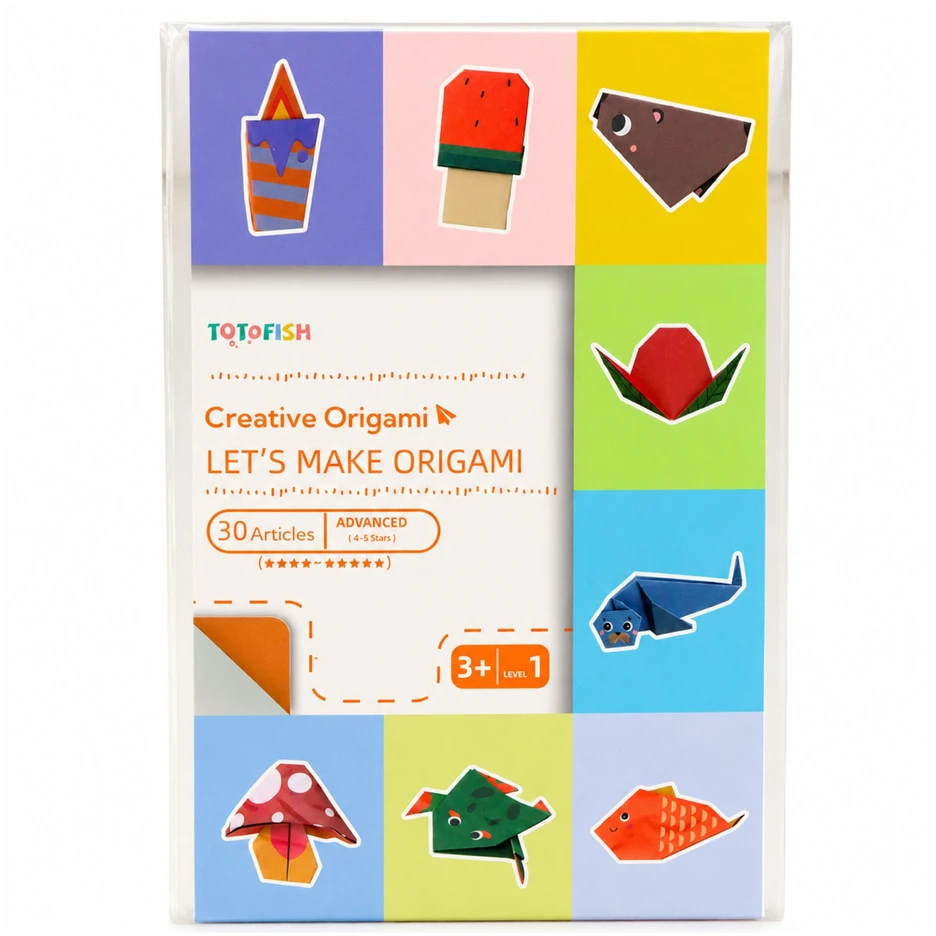 Lean Origami sąsiuvinis spalvotas 30 lapų