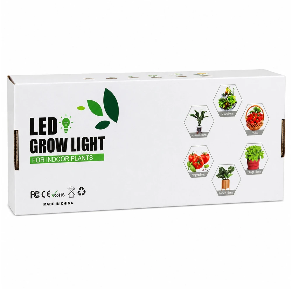 Lean Lampa LED lempa augalams auginti ir apšviesti, 4 dalių stovas, nuotolinio valdymo pultas