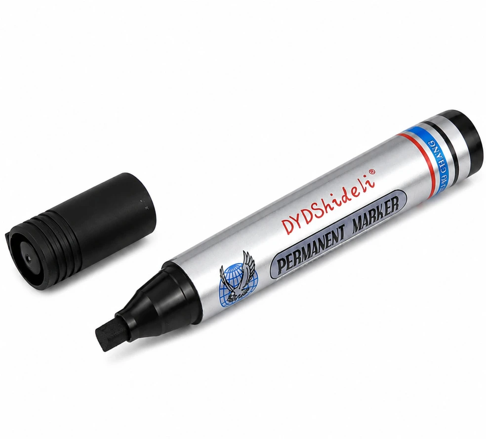 Lean Marker Pisak Wodoodporny Permanentny Okrągła Końcówka Juodas