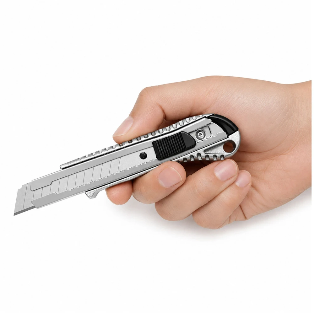 Lean Segmentinis peilis su fiksuojama 18 mm geležte, 15,5 × 4 cm