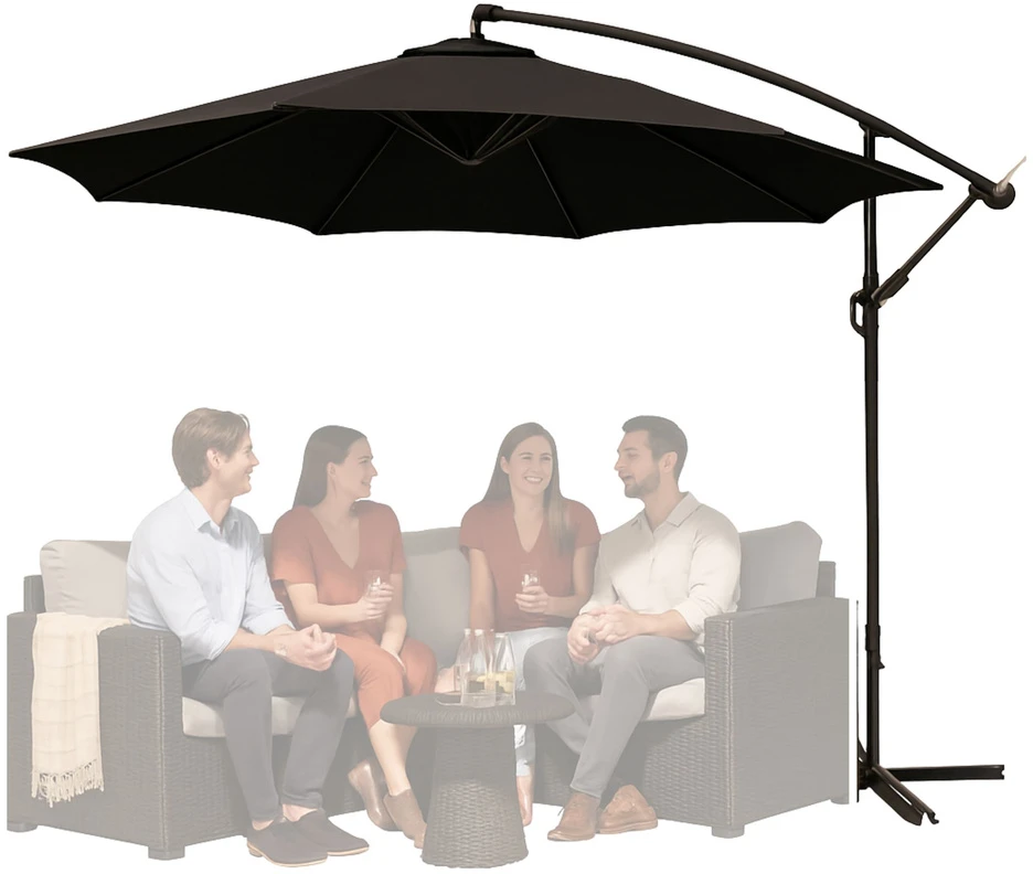 Lean Sodo skėtis 350 × 250 cm