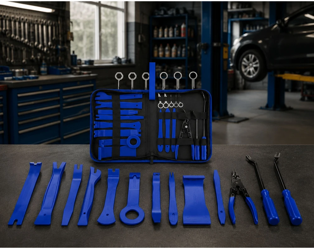 Lean Apmušalų nuėmimo įrankių rinkinys 45 vnt.