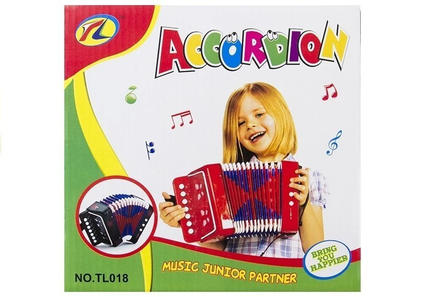 Lean Toys Žaislinis akordeonas