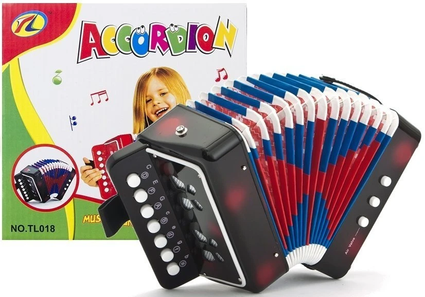 Lean Toys Žaislinis akordeonas