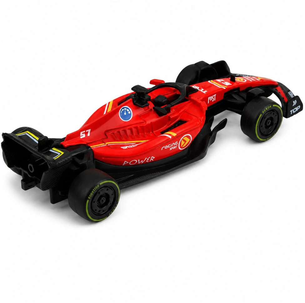 Lean Toys Formulės automobilis 1:43 raudonas