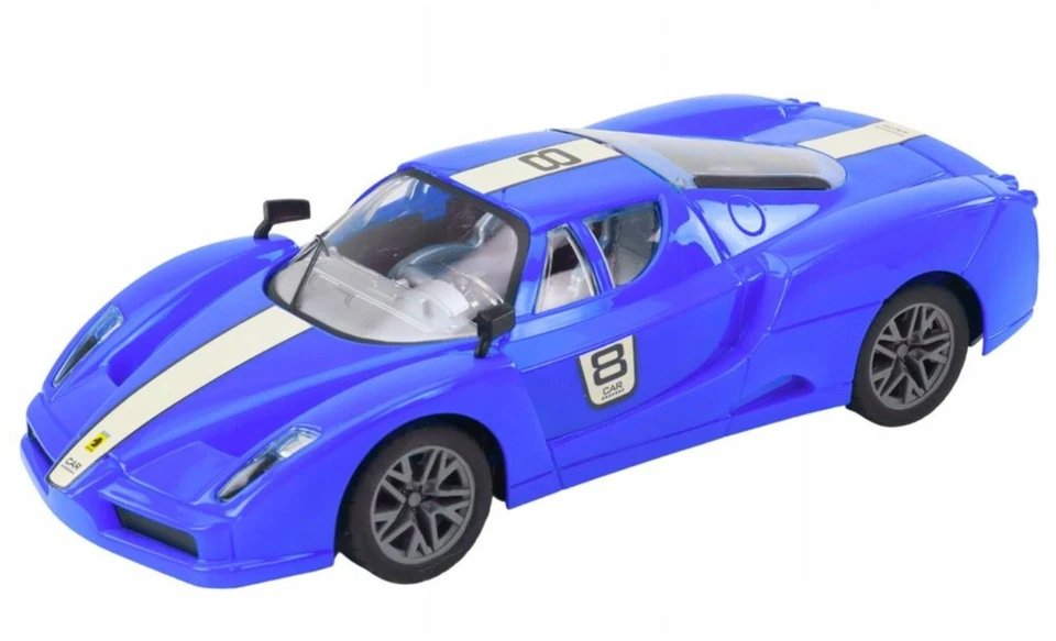 Lean Toys Nuotoliniu būdu valdoma sportinė mašina 1:16 RC Raudona