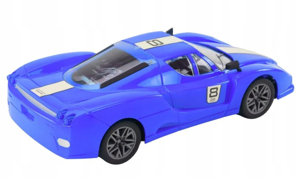 Lean Toys Nuotoliniu būdu valdoma sportinė mašina 1:16 RC Raudona