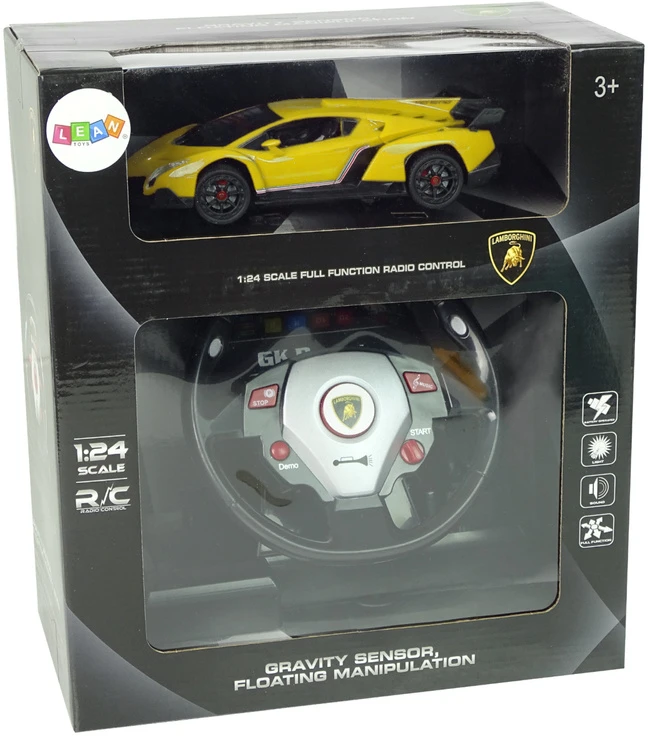 Auto Nuotoliniu būdu valdomas Lamborghini Veneno su garso ir šviesos efektais