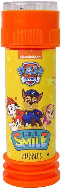 Lean Toys Paw Patrol muilo burbulai 55 ml, raudoni