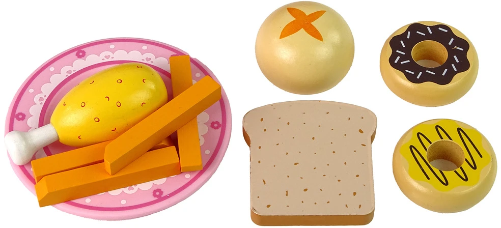 Lean Toys Žaislinė mikrobangų krosnelė su priedais, rožinė
