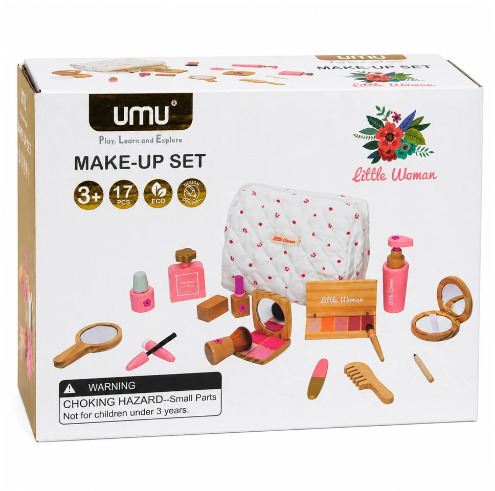 Lean Toys Grožio rinkinys 17 vnt.