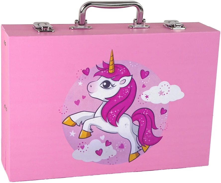 Lean Toys Piešimo rinkinys Unicorn, 145 d.