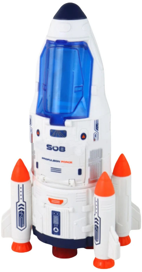 Lean Toys Kosmoso žaislų rinkinys su judamais elementais, 8 vnt.