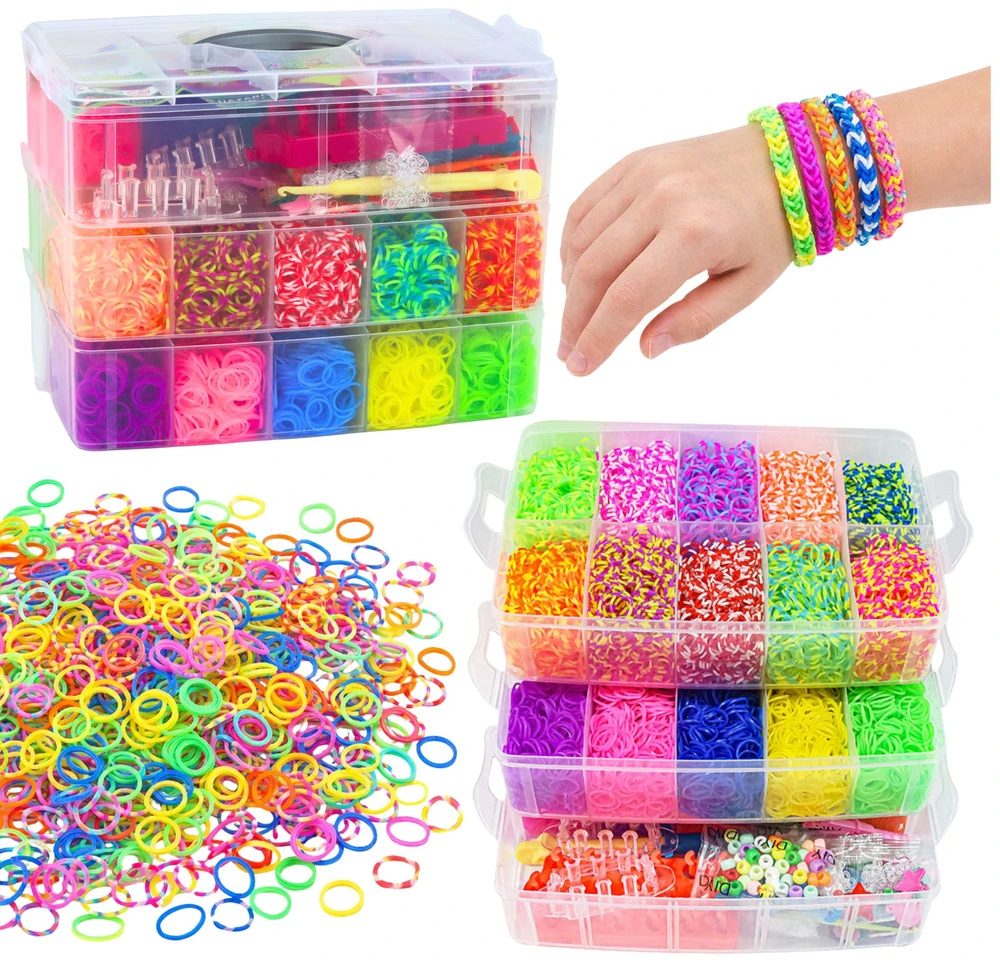 Lean Toys Apyrankių gamybos rinkinys 15 000 vnt.