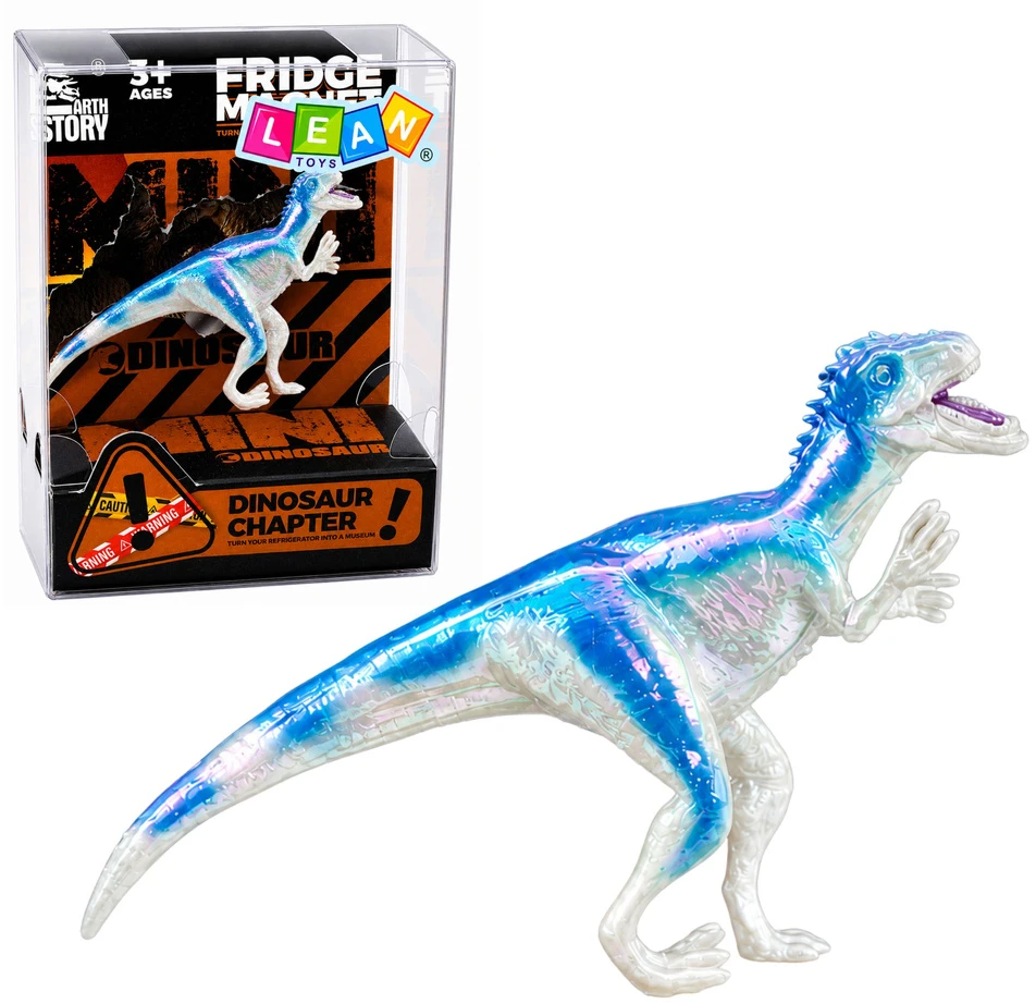 Lean Toys Dinozaurų figūrėlė su magnetu (įvairiaspalvė)