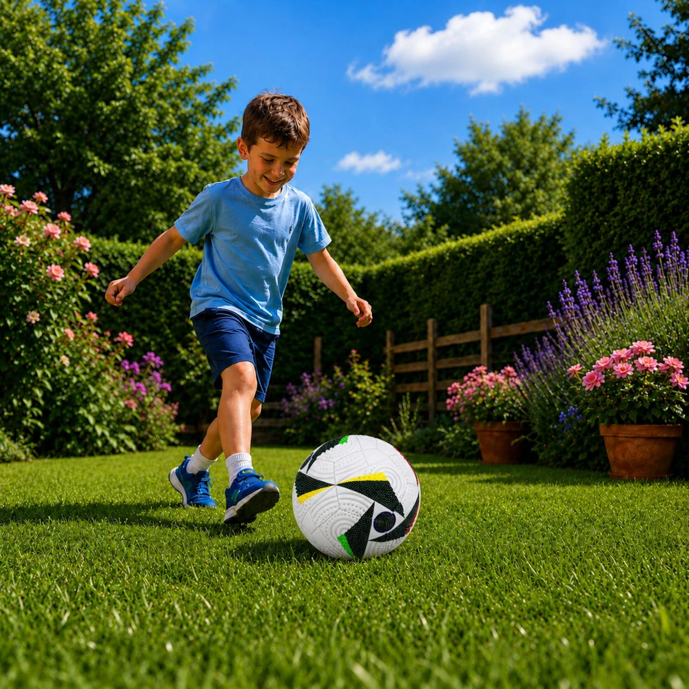 Lean Toys Futbolo kamuolys Dydis 5