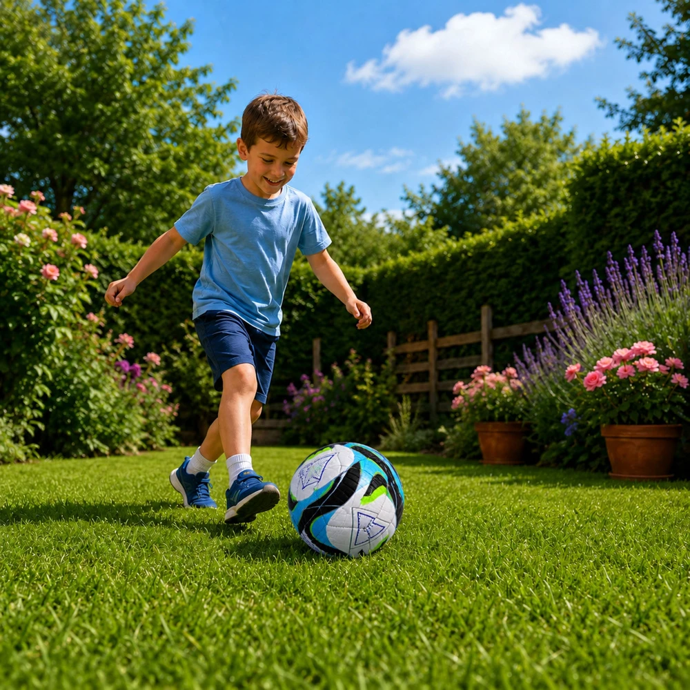 Lean Toys Futbolo kamuolys 22 cm