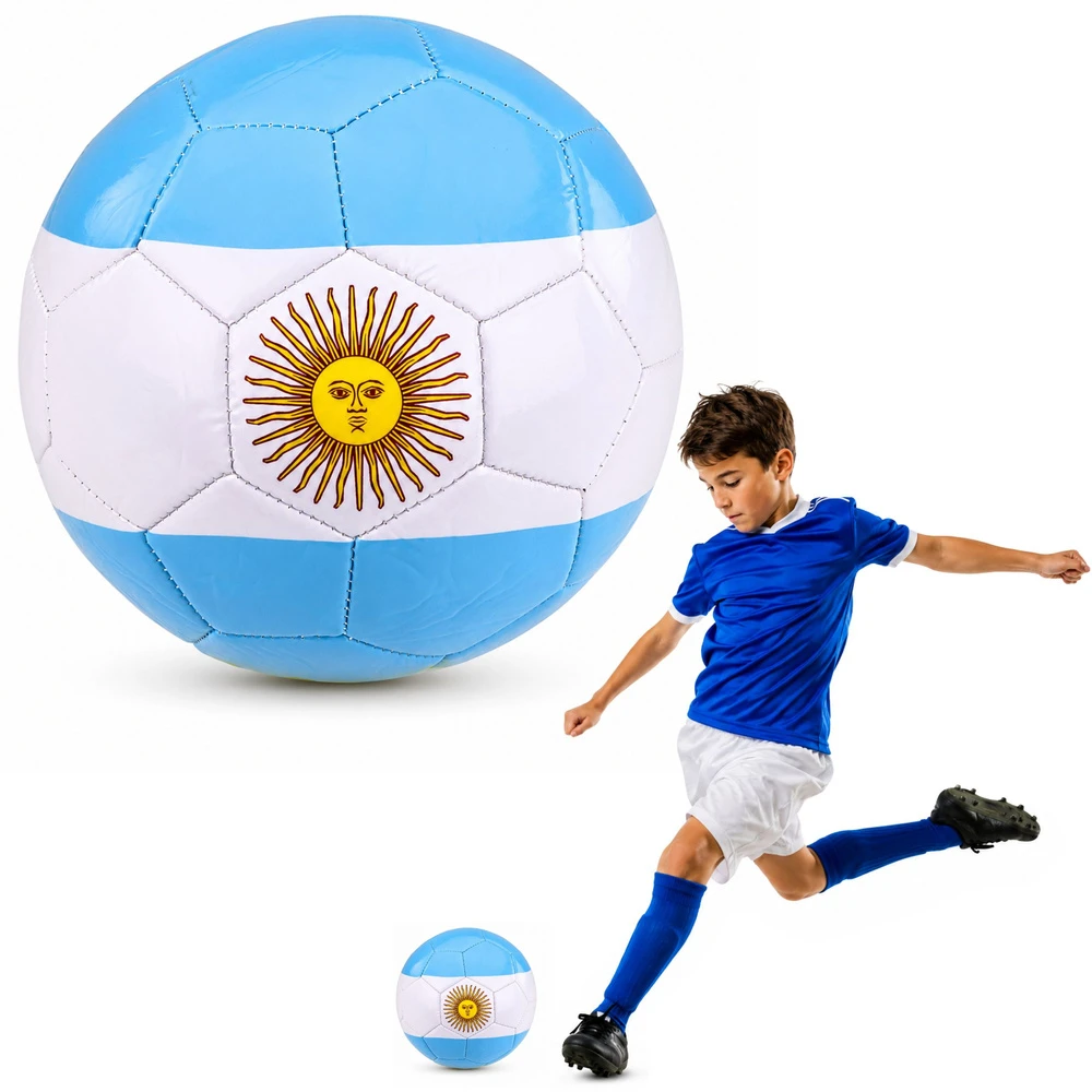 Lean Toys Futbolo kamuolys 5