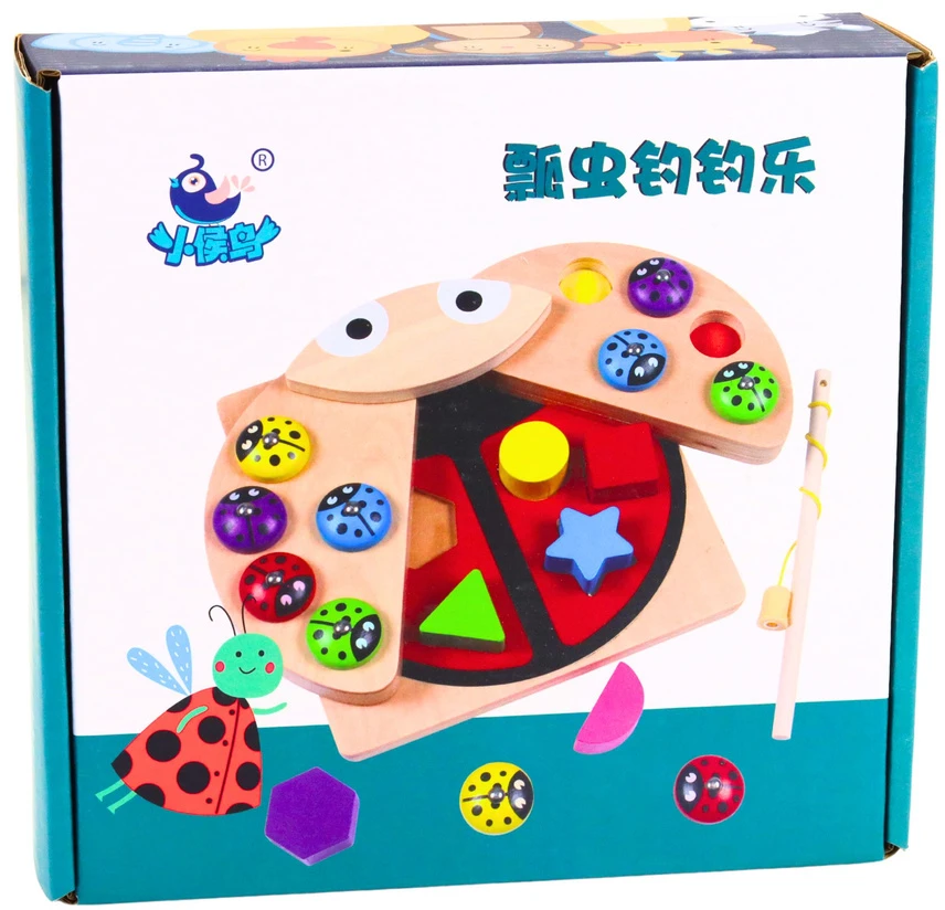 Dėlionė Lean Toys Boružėlės rūšiavimo žaidimas