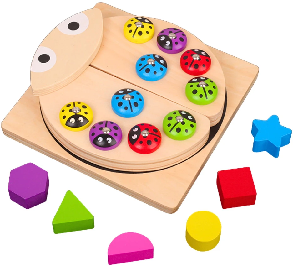 Dėlionė Lean Toys Boružėlės rūšiavimo žaidimas