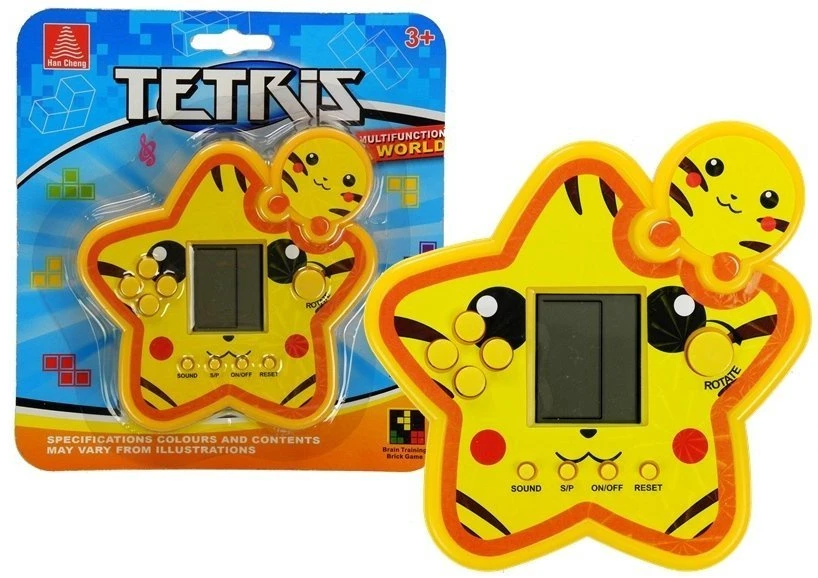 Gra Elektroninis žaidimas Tetris Geltonas