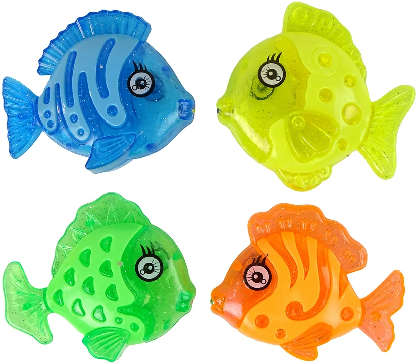 Lean Toys Gra Įgūdžių žaidimas vaikams Meškerė 4 Spalvingos Žuvys