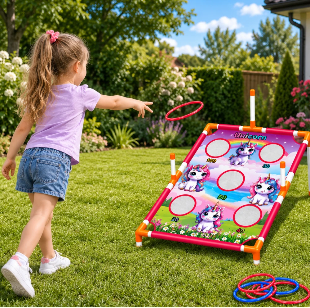 Lean Toys Mėtimo žaidimas 4-in-1