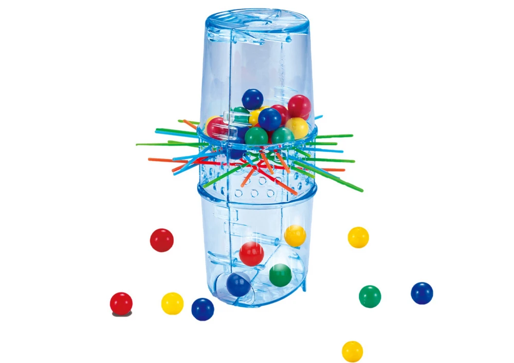 Gra Kamuoliukų kritimo bokšto stalo žaidimas