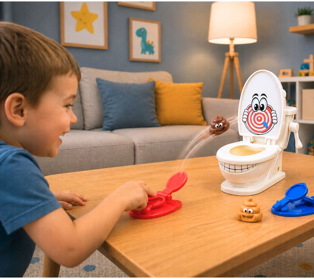 Lean Toys Tualeto žaidimas 11 vnt.