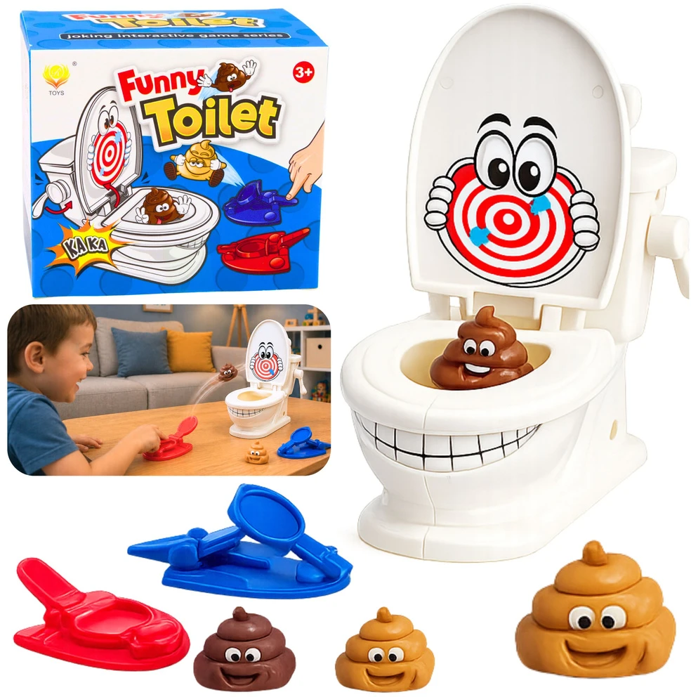 Lean Toys Tualeto žaidimas 11 vnt.