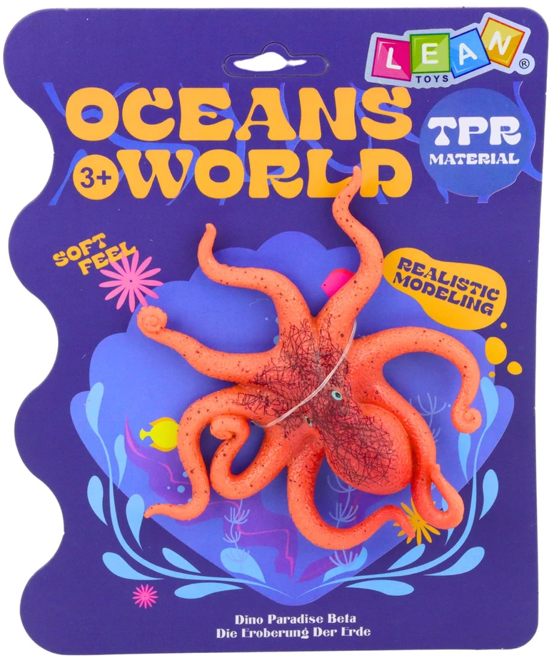 Lean Toys Aštuonkojo figūrėlė 12 cm